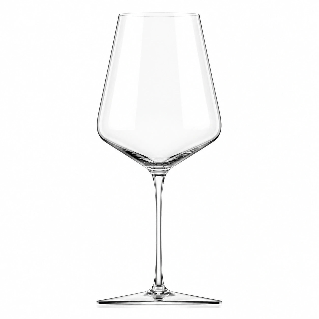 Calice da vino 650 ml in vetro trasparente 25 cm stile moderno