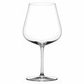 Calice da vino 650 ml in vetro trasparente con stelo per degustazione